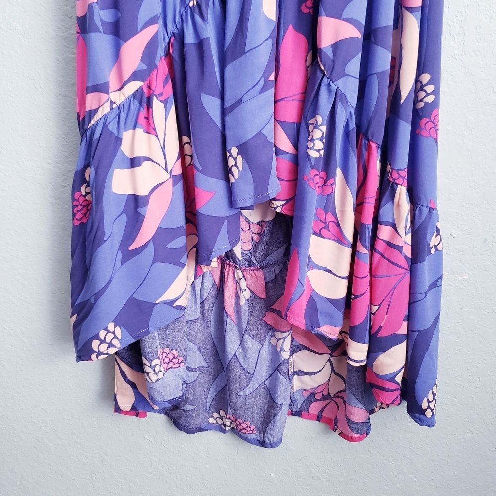 Anthropologie Abel The Label Bold Floral V-Neck H… - image 3